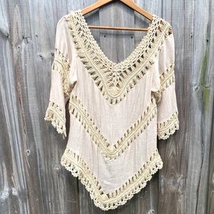 Boho Crochet Top